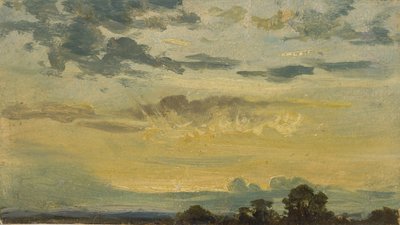 Puesta de Sol de Verano de John Constable